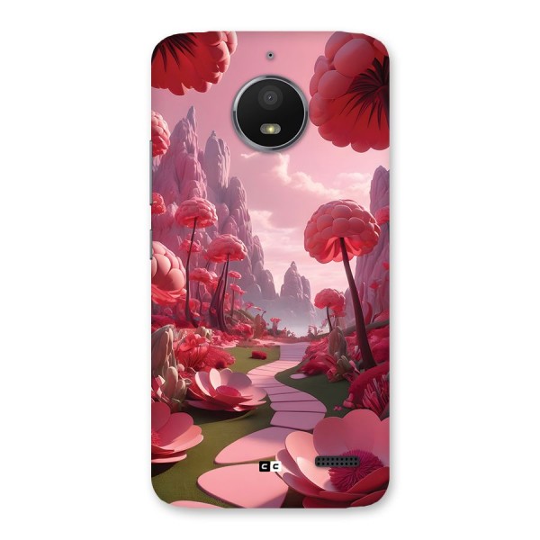 Garden Of Love Back Case for Moto E4