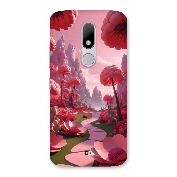 Garden Of Love Back Case for Moto M