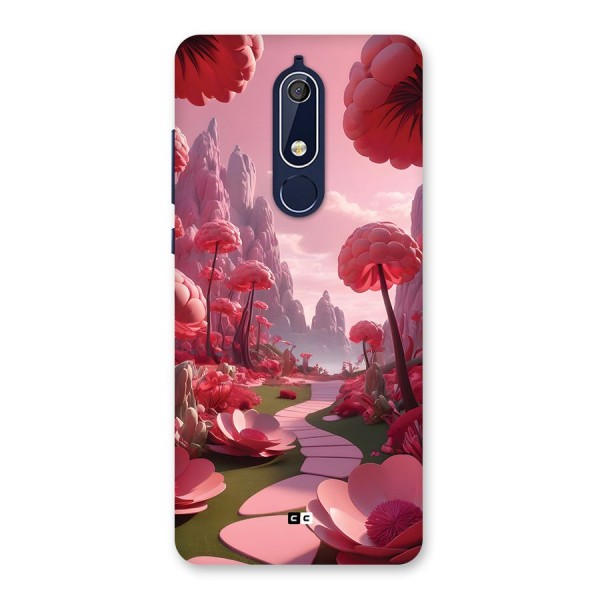 Garden Of Love Back Case for Nokia 5.1