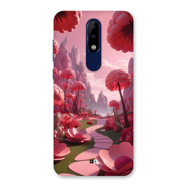 Garden Of Love Back Case for Nokia 5.1 Plus