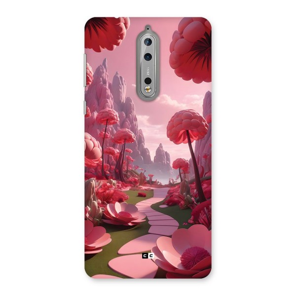 Garden Of Love Back Case for Nokia 8