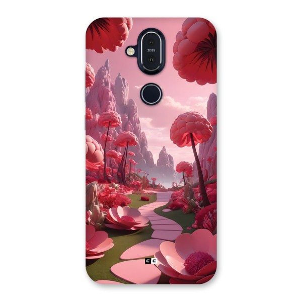 Garden Of Love Back Case for Nokia 8.1