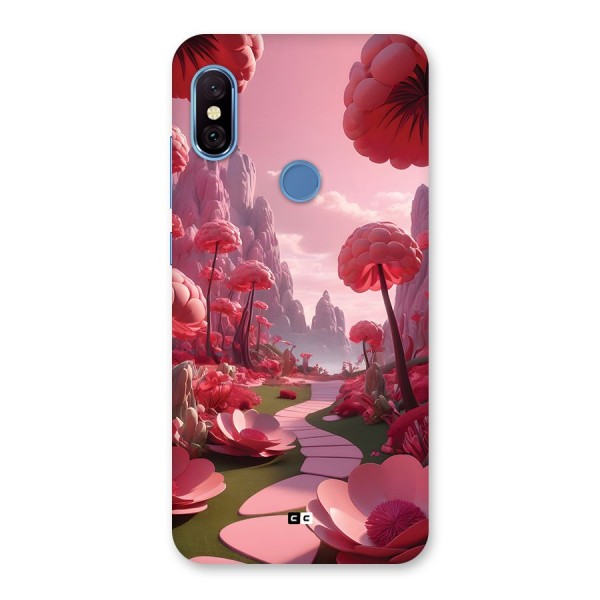 Garden Of Love Back Case for Redmi Note 6 Pro