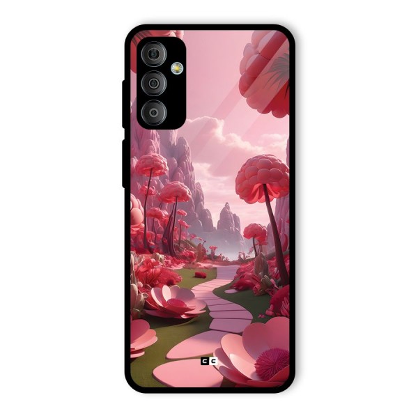 Garden Of Love Glass Back Case for Galaxy F23