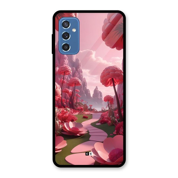 Garden Of Love Glass Back Case for Galaxy M52 5G