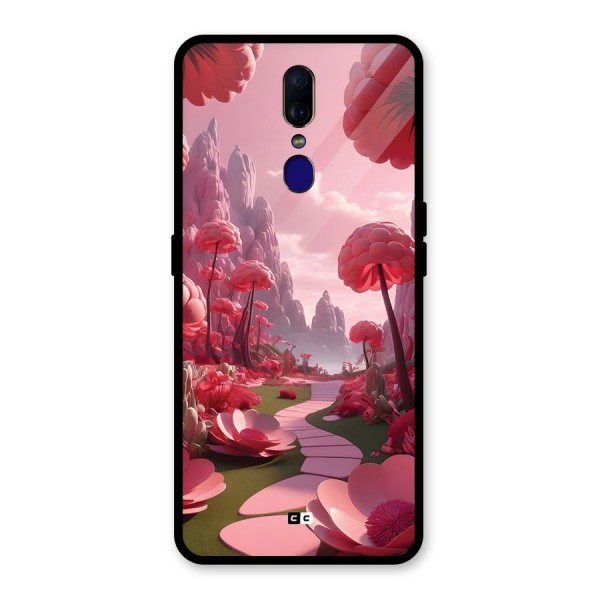 Garden Of Love Glass Back Case for Oppo F11