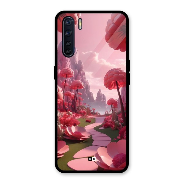 Garden Of Love Glass Back Case for Oppo F15