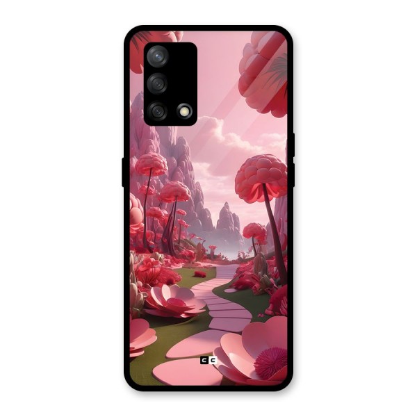 Garden Of Love Glass Back Case for Oppo F19