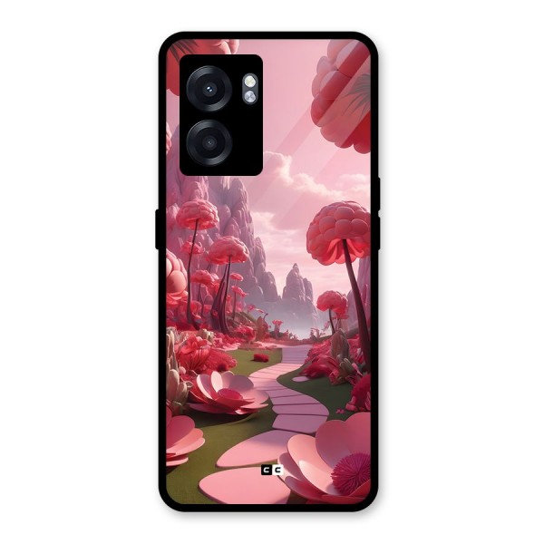 Garden Of Love Glass Back Case for Oppo K10 (5G)