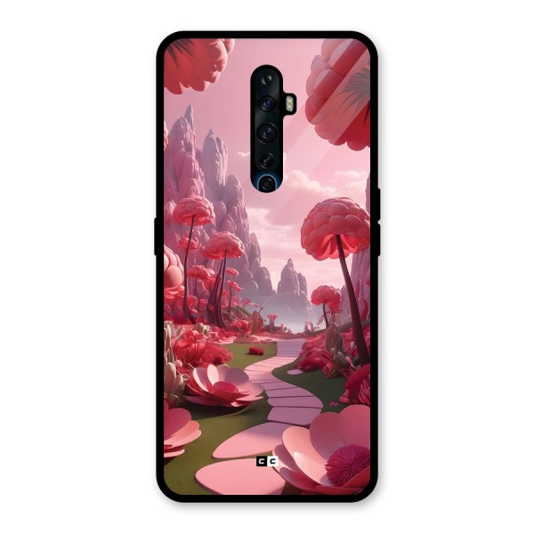 Garden Of Love Glass Back Case for Oppo Reno2 F