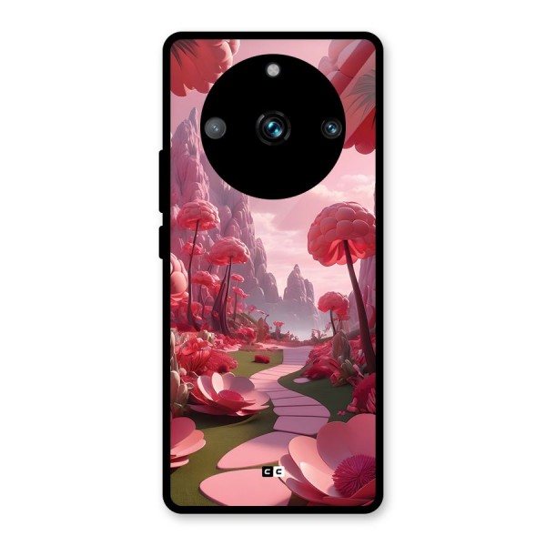 Garden Of Love Glass Back Case for Realme 11 Pro