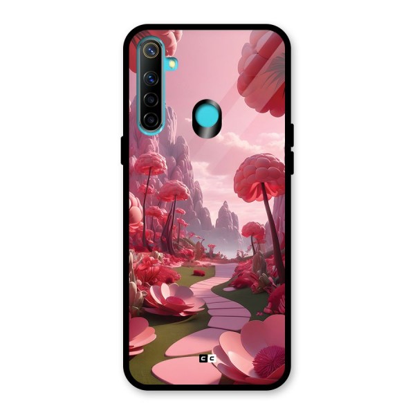 Garden Of Love Glass Back Case for Realme 5