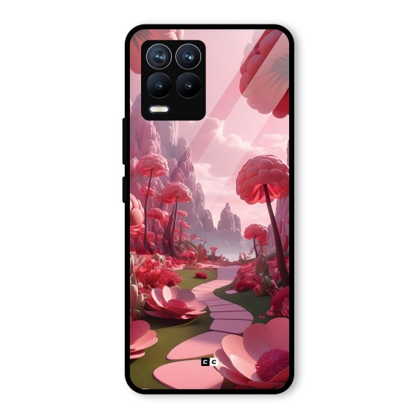 Garden Of Love Glass Back Case for Realme 8