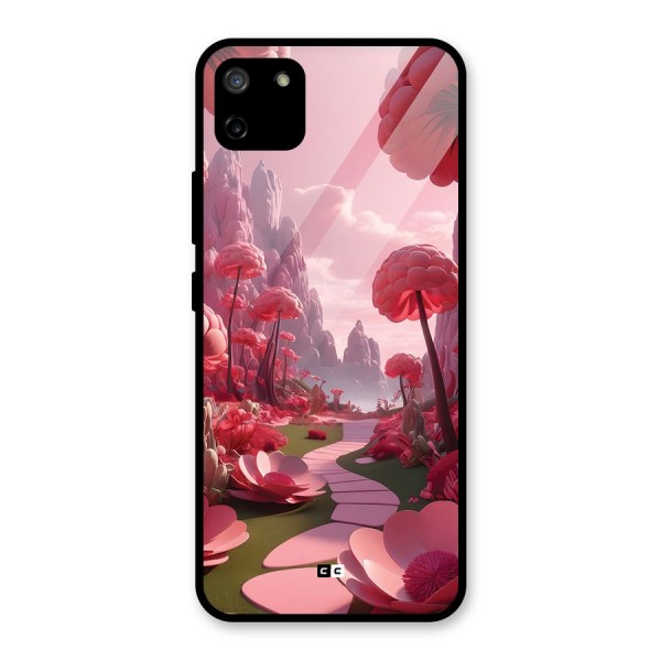 Garden Of Love Glass Back Case for Realme C11