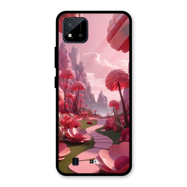 Garden Of Love Glass Back Case for Realme C11 2021