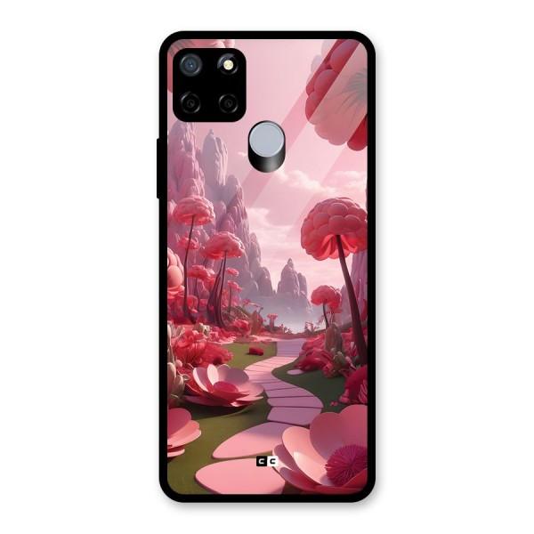 Garden Of Love Glass Back Case for Realme C12