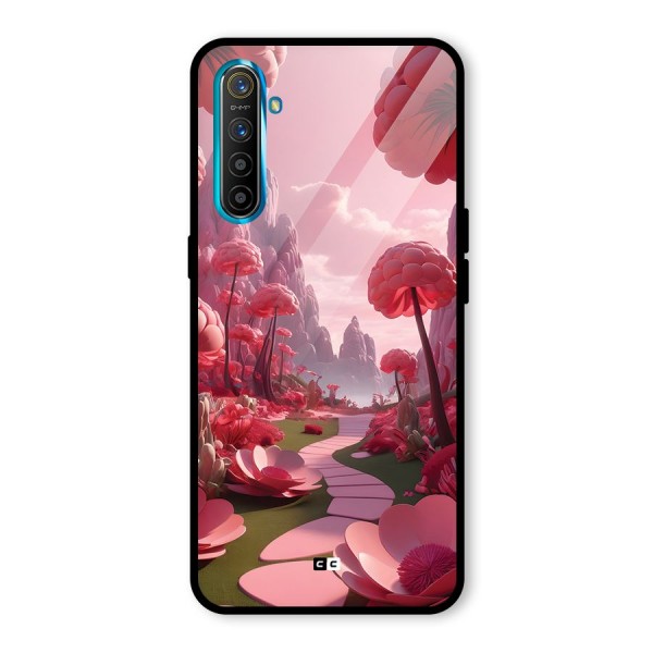 Garden Of Love Glass Back Case for Realme X2