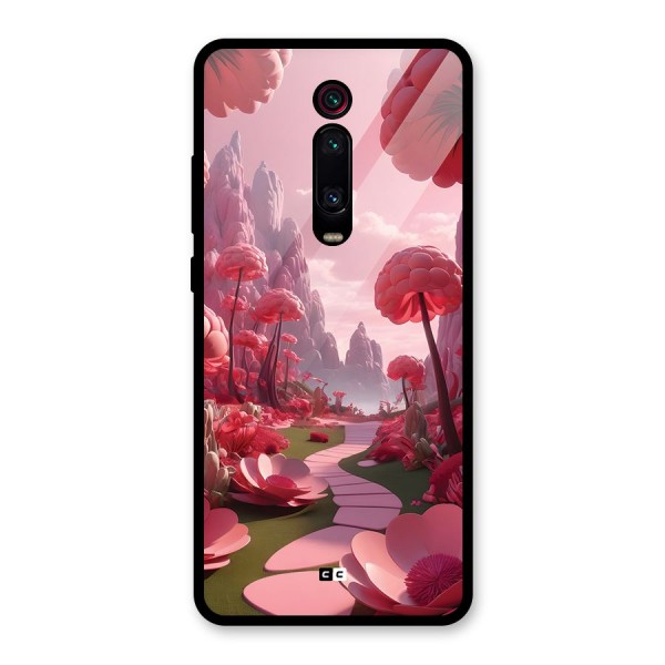 Garden Of Love Glass Back Case for Redmi K20 Pro