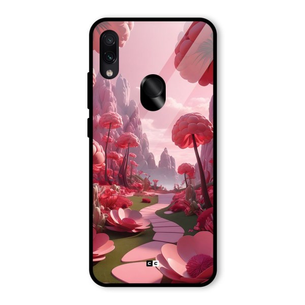 Garden Of Love Glass Back Case for Redmi Note 7