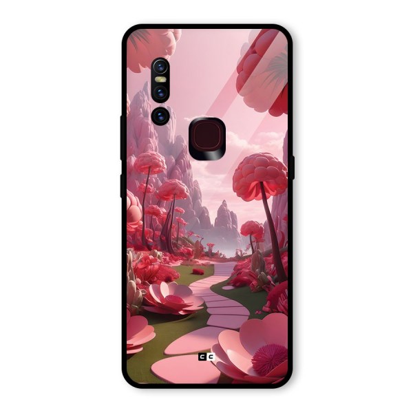 Garden Of Love Glass Back Case for Vivo V15