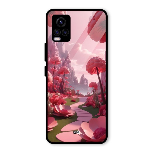 Garden Of Love Glass Back Case for Vivo V20