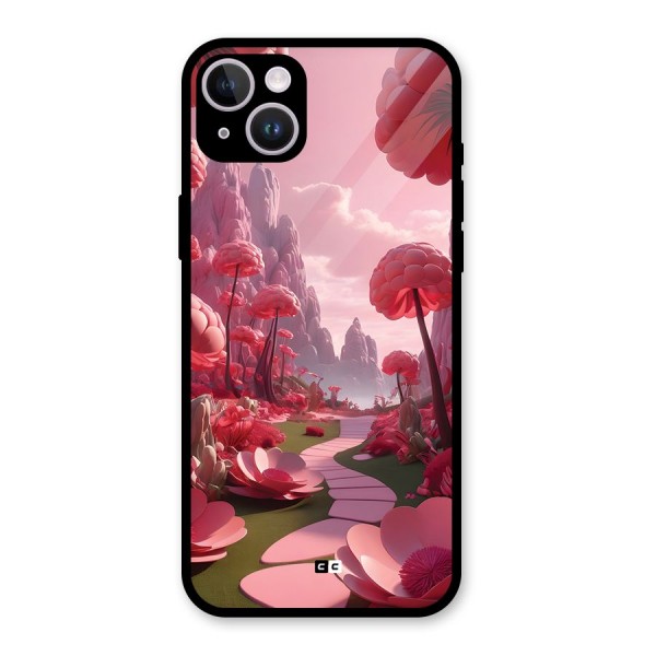 Garden Of Love Glass Back Case for iPhone 14 Plus