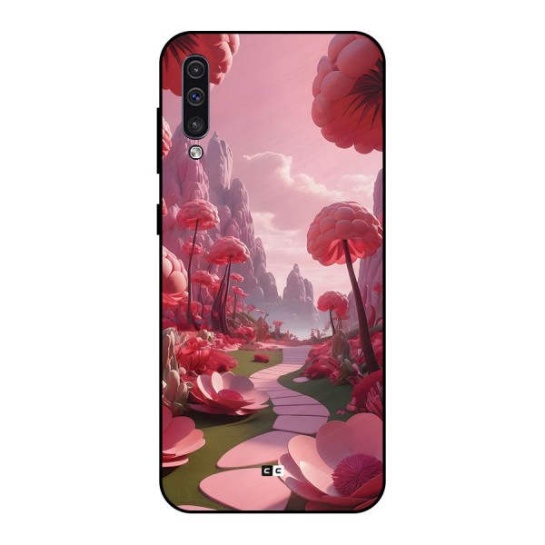 Garden Of Love Metal Back Case for Galaxy A50s