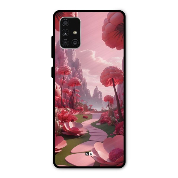 Garden Of Love Metal Back Case for Galaxy A71