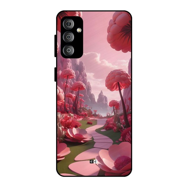 Garden Of Love Metal Back Case for Galaxy F23