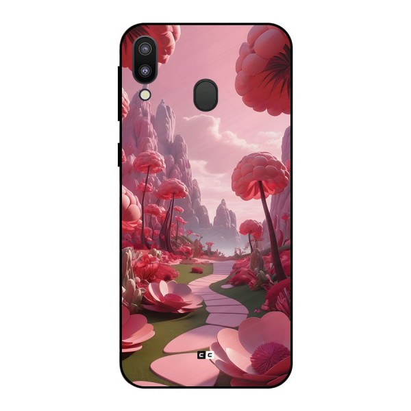 Garden Of Love Metal Back Case for Galaxy M20