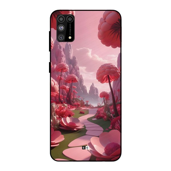 Garden Of Love Metal Back Case for Galaxy M31