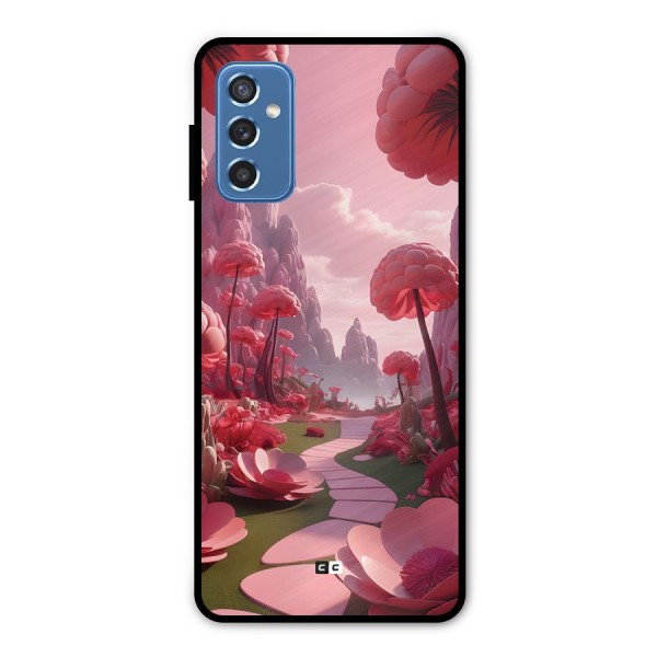 Garden Of Love Metal Back Case for Galaxy M52 5G