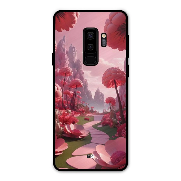 Garden Of Love Metal Back Case for Galaxy S9 Plus