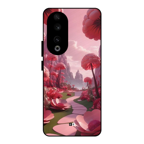 Garden Of Love Metal Back Case for Honor 90