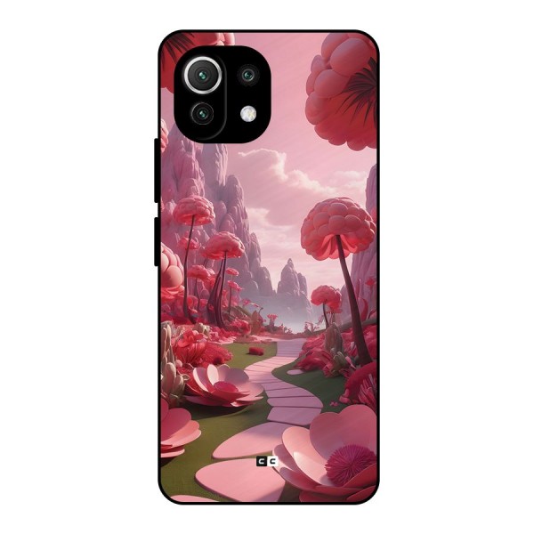 Garden Of Love Metal Back Case for Mi 11 Lite