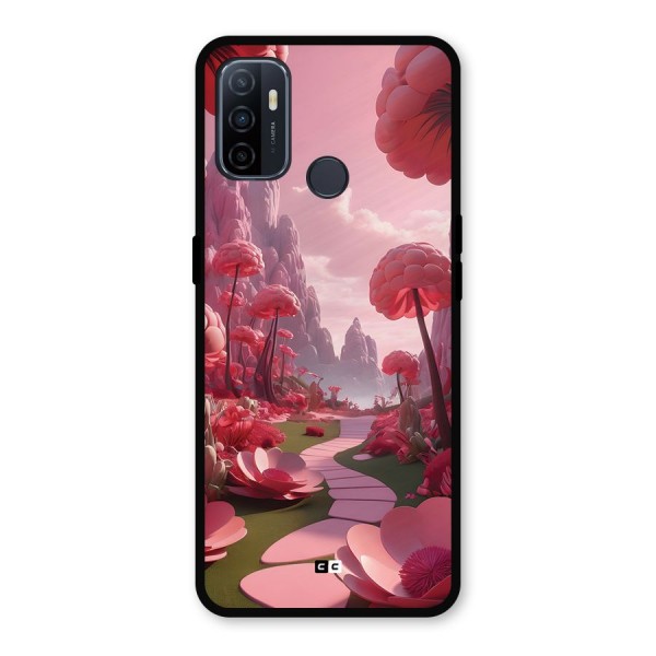 Garden Of Love Metal Back Case for Oppo A53