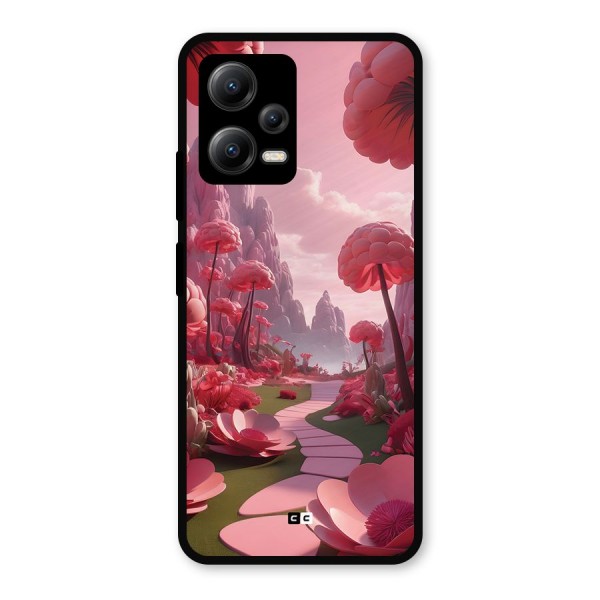 Garden Of Love Metal Back Case for Poco X5