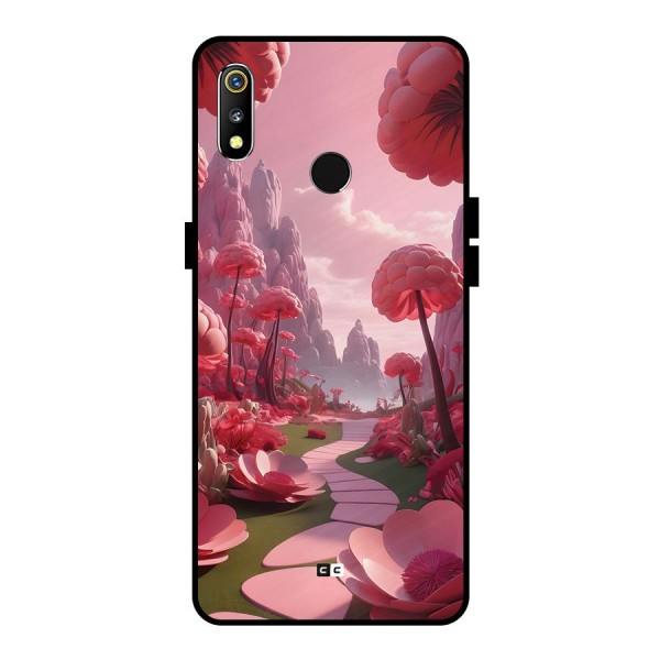 Garden Of Love Metal Back Case for Realme 3