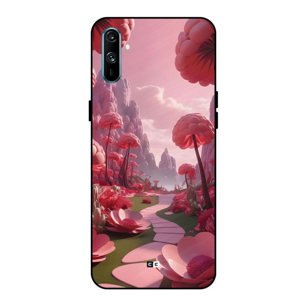 Garden Of Love Metal Back Case for Realme C3