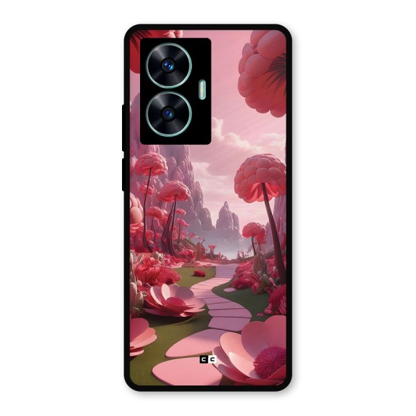 Garden Of Love Metal Back Case for Realme C55