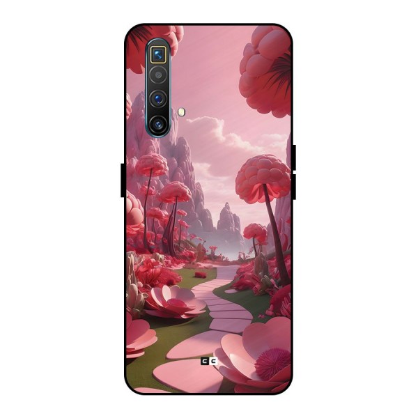 Garden Of Love Metal Back Case for Realme X3