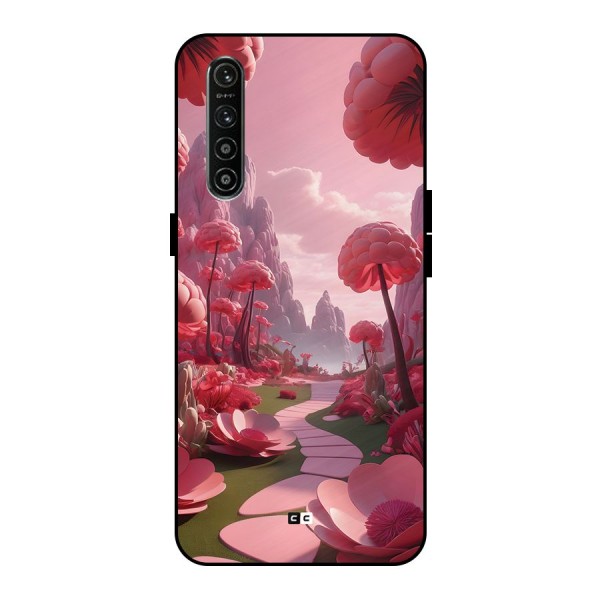 Garden Of Love Metal Back Case for Realme XT