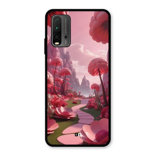 Garden Of Love Metal Back Case for Redmi 9 Power