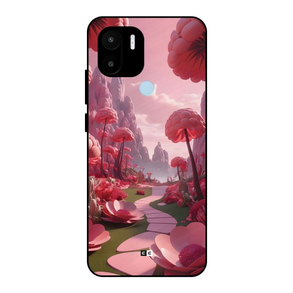 Garden Of Love Metal Back Case for Redmi A1 Plus