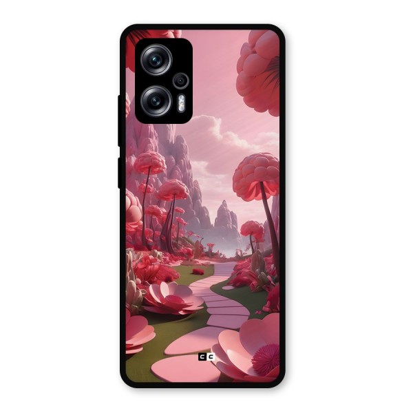 Garden Of Love Metal Back Case for Redmi K50i