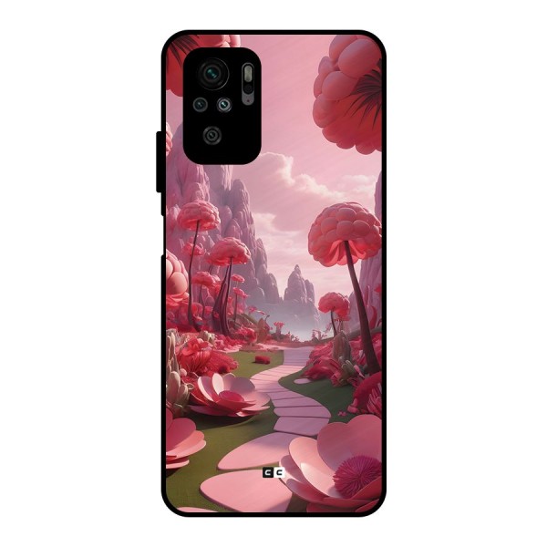 Garden Of Love Metal Back Case for Redmi Note 10S