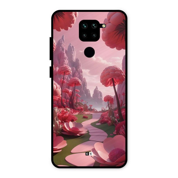 Garden Of Love Metal Back Case for Redmi Note 9