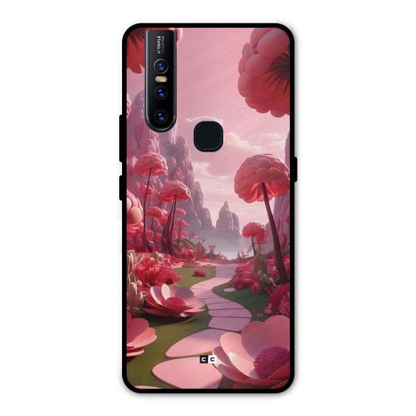 Garden Of Love Metal Back Case for Vivo V15