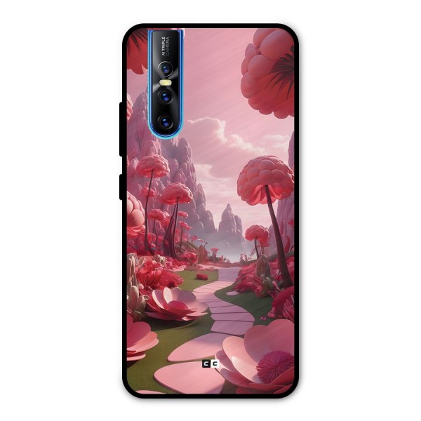 Garden Of Love Metal Back Case for Vivo V15 Pro