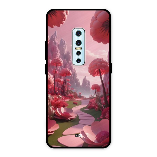 Garden Of Love Metal Back Case for Vivo V17 Pro